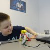 Mali konstruktorzy z kl.IA i kl.ID w Akademii Robotyki LEGO i w kinie HELIOS