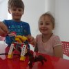 Mali konstruktorzy z kl.IA i kl.ID w Akademii Robotyki LEGO i w kinie HELIOS